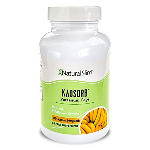 NaturalSlim Natural Potassium Citrate Capsules, Formulated by Award