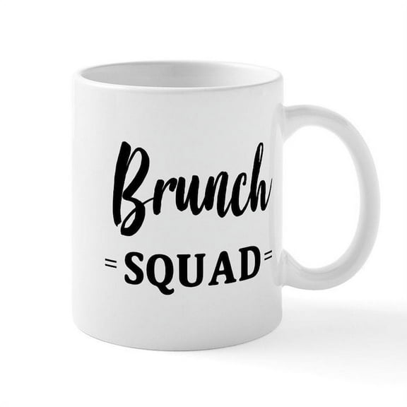CafePress - Brunch Squad Mugs - 11 oz Ceramic Mug - Novelty Coffee Tea Cup