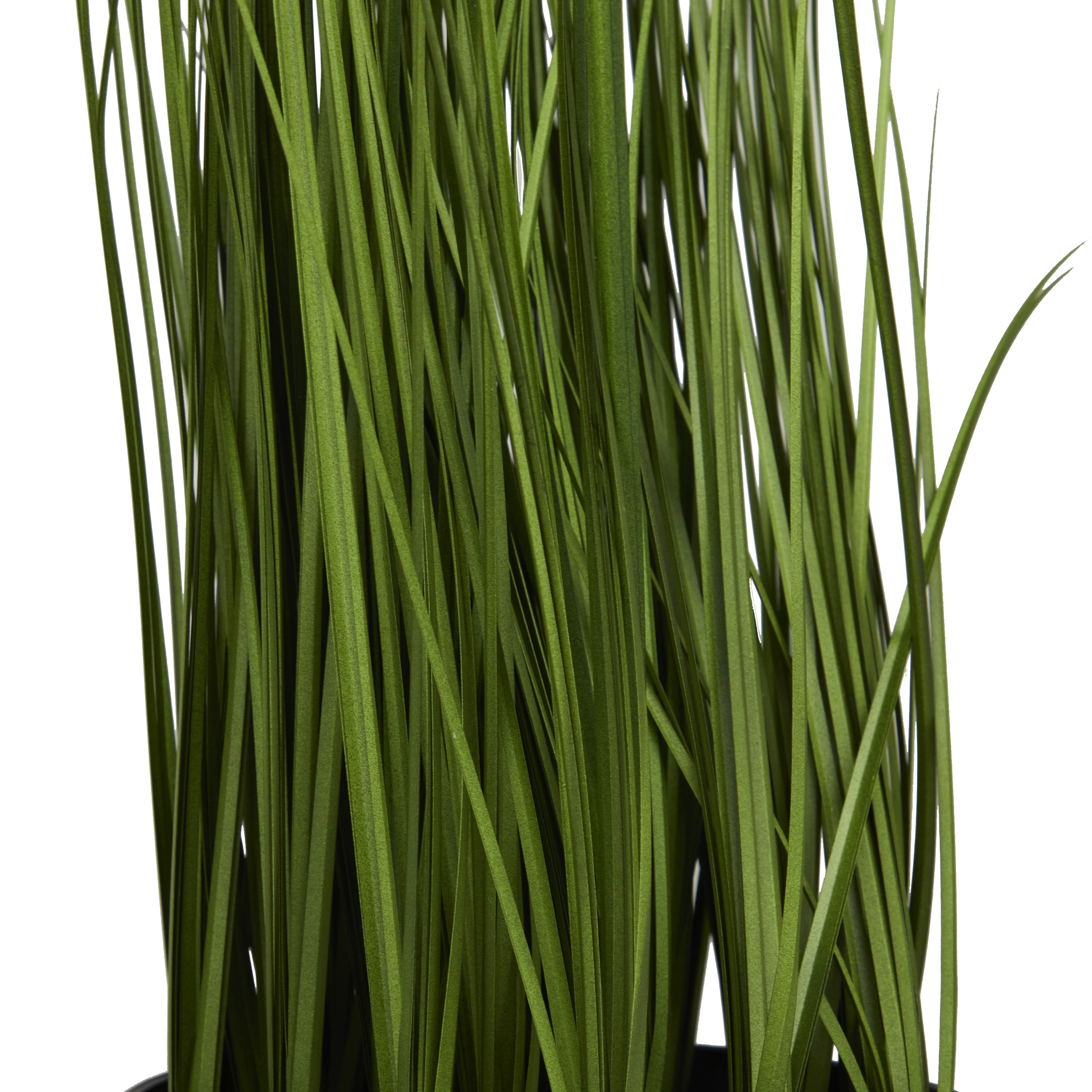 DecMode 21" Tall Artificial Wheatgrass Plant in Realistic Leaves and Metal Stand and Round Pot