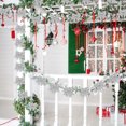 thumbnail image 6 of 24 Pcs Christmas Bow Silver Christmas Tree Decorations Crafts Present Glitter Ornaments Bow Xmas Tree Bows Wreath Bows for Xmas Home Decor Wedding Party Indoor and Outdoor Decoration,5.5 in, 6 of 9