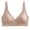Khaki-Bras for Women, variant on Womens Deep V Bras Wireless Bra Supportive No Underwire Bras Tshirt Push Up Bralettes Plunge Seamless Bra