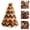 C#diy quilted fabric tree kit, variant on Americana DIY Quilted Christmas Tree Kit, Pre‑Cut Patchwork Fabric Craft Set for Adult Beginners, Complete Sewing Supplies, 11.81 Inch Self‑Standing Tabletop Ornament for Holiday Home Decor