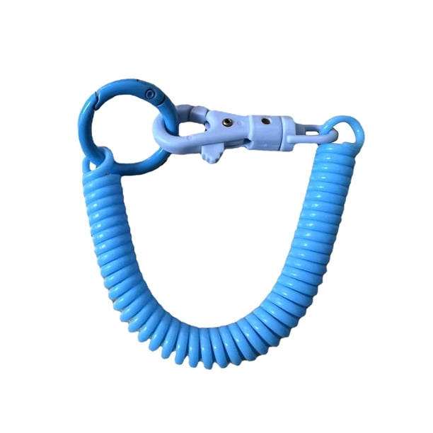 Llavero telescópico tipo muelle para funda de teléfono, llaves y bolso - Accesorio retráctil y versátil