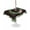 DarkBrown, variant on Outdoor Tablecloth with Umbrella Hole for Patio/Picnic/Party/Camping, Spring Botanical Waterproof Table Cloth Rectangle Table Cover Washable, Garden Birds Floral Leaves Gray Woodn (60"x 84")