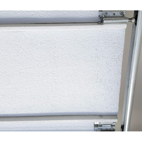 NASATECH White (Pre-cut 8 Panel) 1 Car Garage Door Insulation Foam Kit Energy Star Rated R8 Fits 8x7 8x8 9x7 9x8