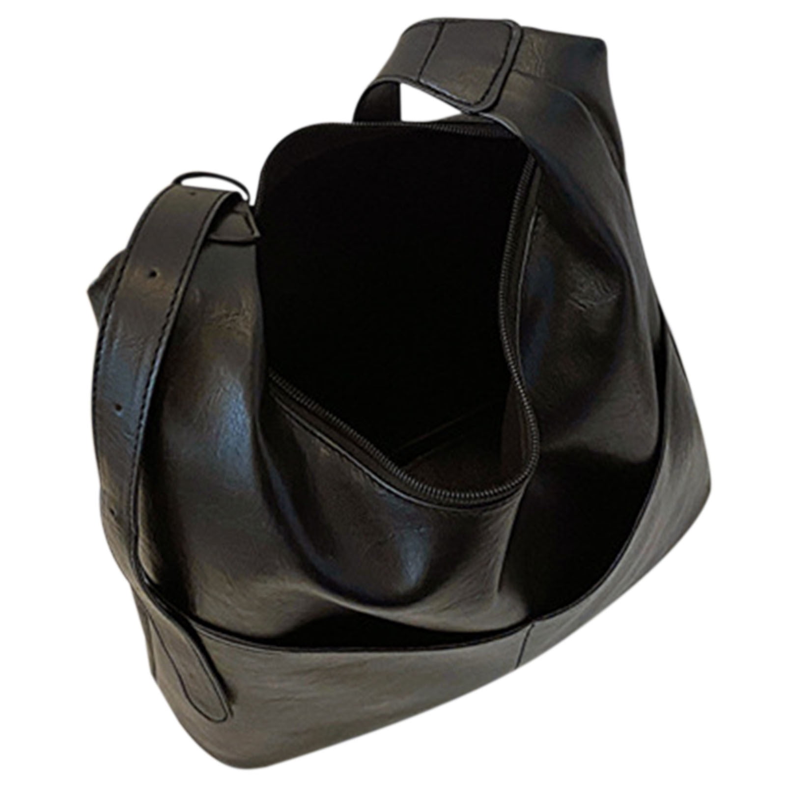 Leather Big Side Bags For School Soft Leather Backpack Women