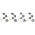 thumbnail image 1 of Flower Curtain Tie Curtain Buckle Versatile Living Room Punch-Free B, 1 of 1