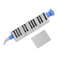 thumbnail image 2 of QI MEI QM27A 27 Keys Keybokard Harmonica Portable Melodica Musical Education Instruments for Beginners Students Blue, 2 of 7