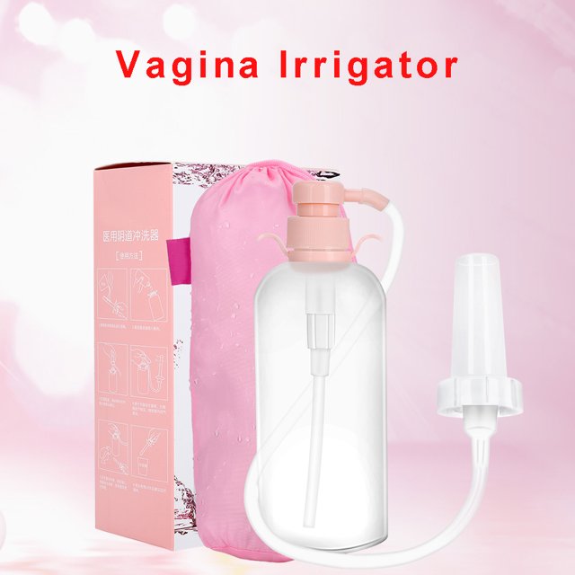 Dispositivo de irrigación de lavado vaginal, Irrigador de vagina Ducha anal Dispositivo de irrigación de limpieza vaginal Irrigador de vagina reutilizable Resistente y resistente