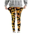 thumbnail image 5 of SERTG Girls' Halloween Fashion Printed Pants Slim Fitted Leggings Soft Outerwear Pants for Children 3-8 Years(Multicolor,3 Years), 5 of 8