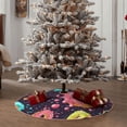 thumbnail image 4 of Balery Donuts1 Printed Christmas Tree Skirt , Merry Christmas Party Christmas Tree Decoration,Adjustable Tree Skirt-30", 4 of 6