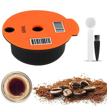 

Sulobom Coffee Capsules for Tassimo Refillable Reusable Coffee Filter Coffee Pods for Bosch s Tassimo Machines 60 ml
