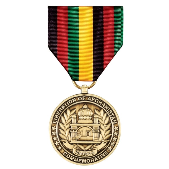 Liberation Of Afghanistan Commemorative Medal