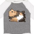 thumbnail image 4 of Inktastic Cute Long Haired Guinea Pig Boys or Girls Long Sleeve Baby Bodysuit, 4 of 5