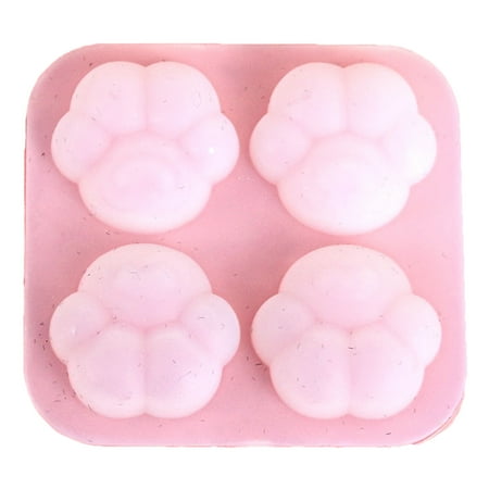 

WindC Silicone Mold Heat-resistant Paw Shape Flexible Dog Paw DIY Resin Mold for DIY
