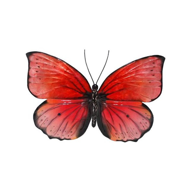 Eangee Home Design esh124 Papillon Décoration Murale Rouge & Noir