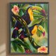 thumbnail image 1 of Cuadros Decorativos 5D bricolaje taladro redondo completo diamante pintura pájaro Kit hogar decoración arte artesanía Wdftyju de costura negro 4 estilos, 1 of 1