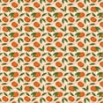 thumbnail image 3 of Ambesonne Fruit Duvet Cover Sets, Tropical Leafy Tangerines, 2-King, Pale Peach and Multicolor, 3 of 7