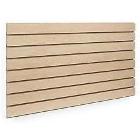 Maple Slatwall Panels 24""H x 48""L (Set of 2 Panels)