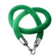 thumbnail image 5 of Cuerda de terciopelo de 5 pies - Cuerda gruesa con clips de metal pulido para puntales, 6 Verde kusrkot Cuerda de la cola, 5 of 8