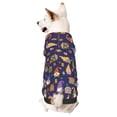 thumbnail image 1 of Fotbe Gnomes And Houses Sudadera con Estampado para Perros Pequeños – Suéter con Capucha para Mascotas, Tela Suave de Forro Polar con Bolsillo-Medium, 1 of 7