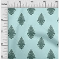 thumbnail image 1 of oneOone Cotton Flex Fabric Leaves|Floral & Paisley Block Print Sewing Fabric BTY 40 Inch Wide, 1 of 4