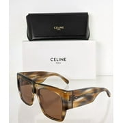 Celine Cl 40056 Eyeglasses 55E CL40056I Honey Tortoise 53mm