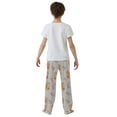 thumbnail image 4 of FORMRS Boys Pajama Pants with Pockets Size 11-12Y Kids Lounge Sleep Bottoms, Cartoon Bear, 4 of 8