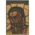 thumbnail image 2 of Richard Nicolaüs Roland Holst 13x18 Black Ornate Wood Framed Double Matted Museum Art Print Titled - Design for Window in the Zuidertransept of De Dom in Utrecht 4 (1850 - 2000), 2 of 5
