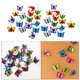 thumbnail image 5 of 30pce mariposa Push Pin Cola Corkboard Tack Pasador de corcho, 5 of 8