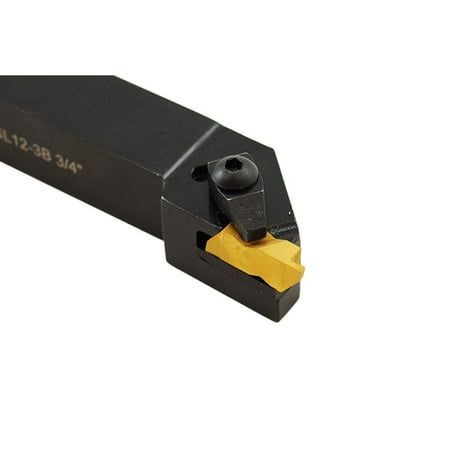 

ByEUcuk 3/4 Shank LH TNSL 12-2B Notch Threading and Grooving Tool Holder 404-0079 P]