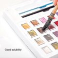 thumbnail image 2 of Metallic Watercolor Set 36 Colors Pearlescent Solid Watercolor Pigment Set, 2 of 4