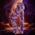 thumbnail image 2 of Trgacdwlo Halloween Pajamas Pants Women Ghost Graphic Spooky Womens Sleep Pants Fall Spooky Season Elastic Waist Women's Pajama Bottoms, 2 of 6