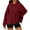 Fall Clothes Wine, variant on Womens Oversized Hoodies, Long Sleeve Pullover for Women Fall Fashion Loose Fit Solid Color Ruffle Hooded Sweatshirts