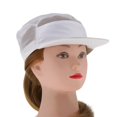 thumbnail image 3 of Gorro de cocinero Salvador de Malla Blanca Sombrero de chef adulto, 3 of 10