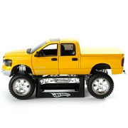 1:20 Scale Hot Wheels Dropstars Urban Assault Vehicle: Die-Cast Dodge Ram Quad, Yellow
