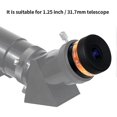thumbnail image 4 of 1 ocular astronómico para telescopio de 1,25 pulgadas y 62 grados de ángulo amplio, lente planetaria de 4 mm, 10 mm y 23 mm., 4 of 4