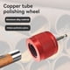 thumbnail image 4 of Juego de Limpiador de Tuberías de Cobre para Taladro y 2 Cepillos. Herramientas de Fontanería para Eliminar Óxido, Manchas y Pintura de Tuberías de Cobre y Metal A, 4 of 5