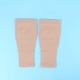 thumbnail image 3 of BRIGHTFUFU Medias de compresión médicas de 30-40 mmHg, con puntera abierta, sin dedos, hasta la rodilla, para pantorrillas, soporte para varices y edema (color piel, talla 4), 3 of 7