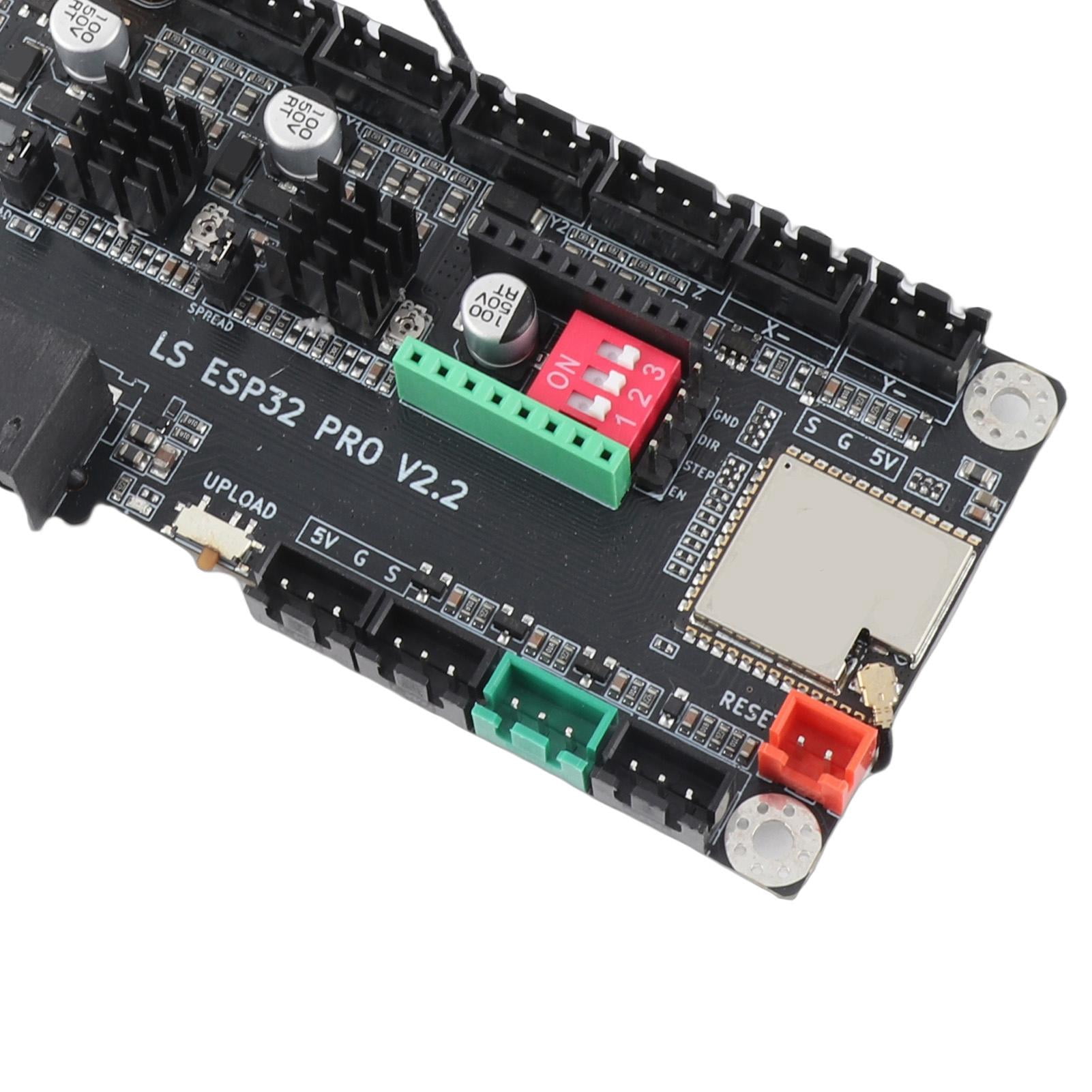 Yajisi MKS LS ESP32 PRO V2.2 Laser Engraver Offline Control Board, Dual Core 32 Bit WiFi BT TMC2209 CNC Motherboard, 4.7x3.1x0.4in
