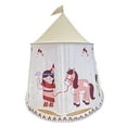 thumbnail image 1 of Tienda de juegos para niños,Tienda de juegos para niños,tienda portátil,diseño de yurta, espaciosa y divertida para niños,regalo de cumpleaños,decoración,Juguete de camping, 1 of 10