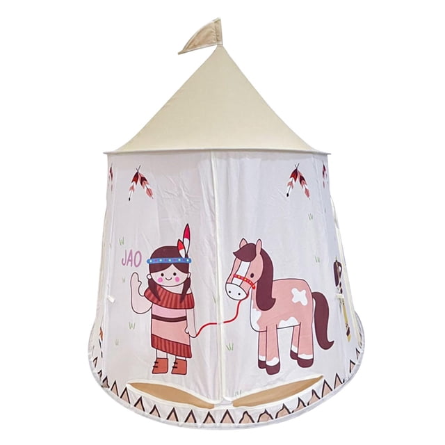 Tienda de juegos para niños,Tienda de juegos para niños,tienda portátil,diseño de yurta, espaciosa y divertida para niños,regalo de cumpleaños,decoración,Juguete de camping