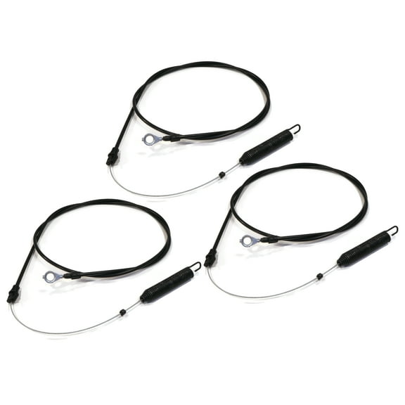 The ROP Shop 3 Pack -  Deck Engagement Clutch Cable for Poulan 408714 & Rotary 13261 Mower