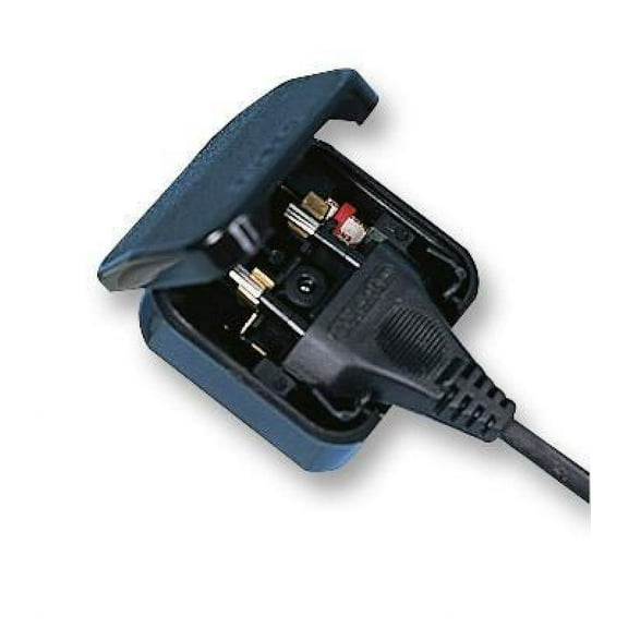 POWERCONNECTIONS - 3A Euro Converter Plug, Black