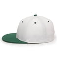 thumbnail image 5 of OC Sports TGS1930X Proflex Bamboo Charcoal Flat Visor Cap - Wh Dark Gn, 5 of 8