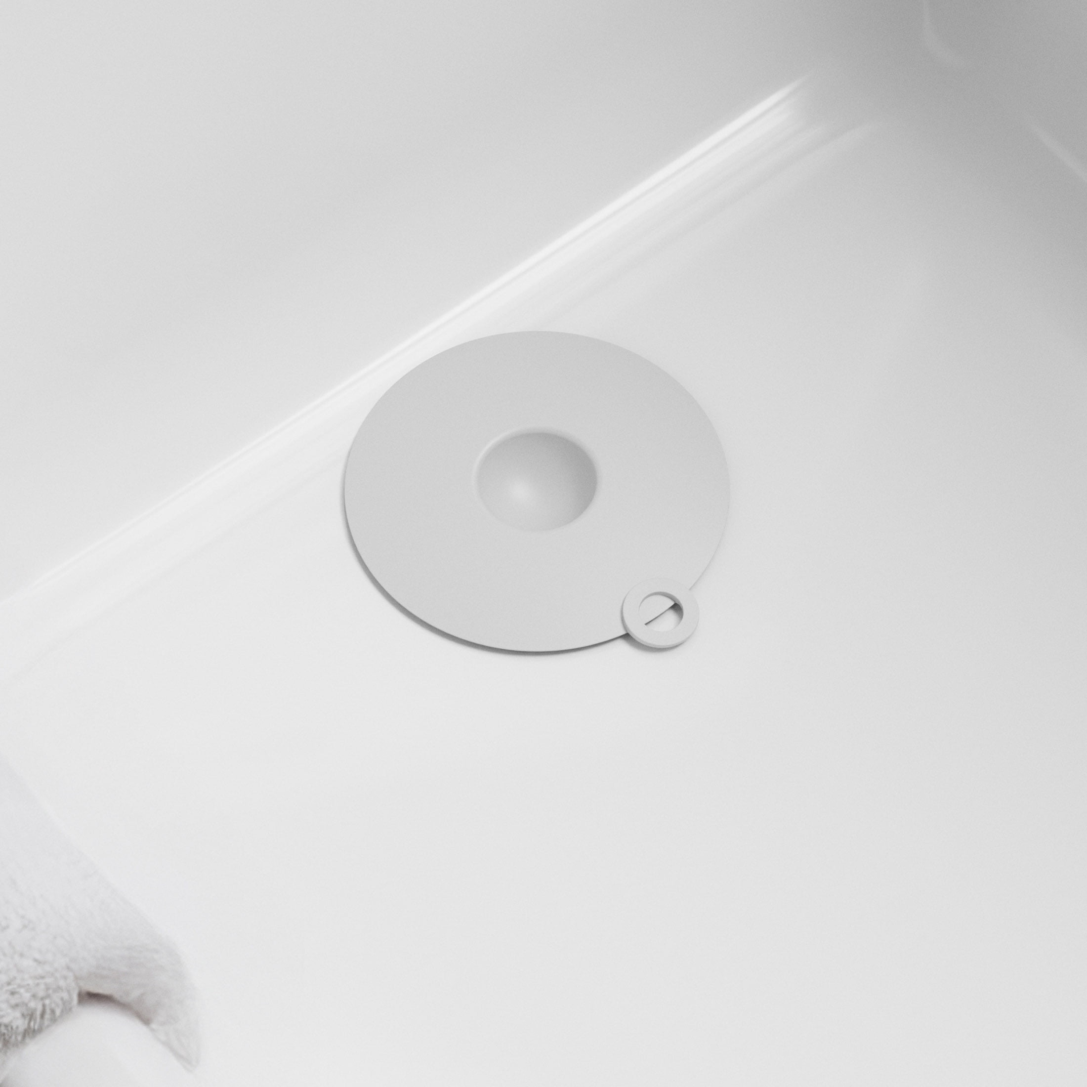 MAINSTAYS DRAINSTOPPER SOFT SILVER
