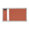 thumbnail image 2 of JIALIOU Nylon Trifold Card Wallet with ID Window Zipper Pocket for Men Women Teen Rust Red, 2 of 7