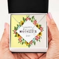 thumbnail image 4 of Cadeau pour Maman Heureuse Collier Love Scripted Carte Message en Acier Inoxydable Cadeau, 4 of 7