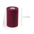 thumbnail image 3 of Rollos de tul 15 cm x 100 yardas Color especial para la mesa de bodas Runner silla Bow Tutu Skirt Sewing (, vino rojo), 3 of 5
