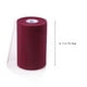 thumbnail image 3 of Rollos de tul 15 cm x 100 yardas Color especial para la mesa de bodas Runner silla Bow Tutu Skirt Sewing (, vino rojo), 3 of 5